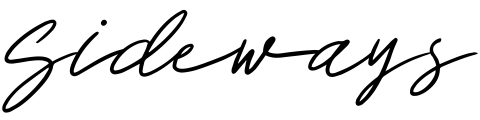 sideways